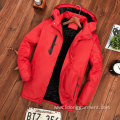 Fashionable Polyester Thick Windbreaker Outdoor Jacket